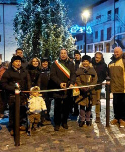 ALPETTE – Inaugurata la piazza Goglio Battista dopo gli ultimi lavori (FOTO)