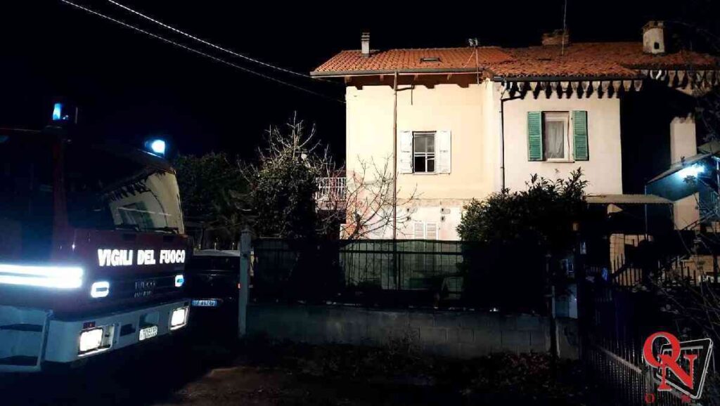 Rivarossa incendio alloggio