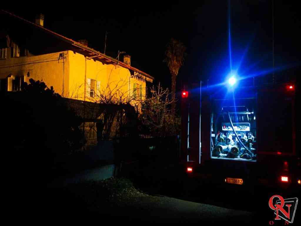 Rivarossa incendio alloggio