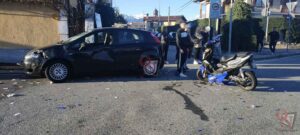 SALASSA – Scontro auto scooter, 15enne di Favria elitrasportato al CTO (FOTO e VIDEO)