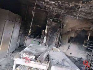 BARBANIA – Incendio all’Agripanificio Ingleisa: notevoli i danni