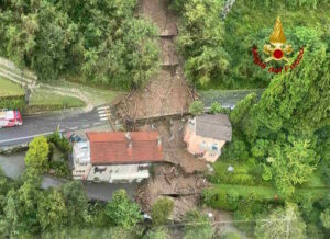 VERBANO – Frana sulla Statale 631 a Cannobio, nessuna persona coinvolta