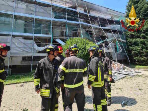 SETTIMO TORINESE – Esplosione in una palazzina in ristrutturazione