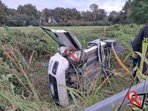 RIVAROLO / BOSCONERO – Grave incidente sulla 460 al bivio per Rivarossa (FOTO E VIDEO)