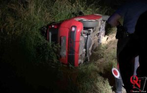 BORGARO – Auto ribaltata ma non si sa dove; incidente trovato dai soccorsi alcune ore dopo