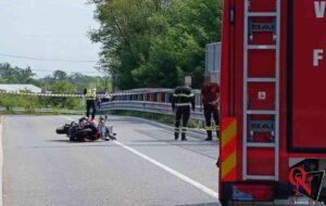 SAN BENIGNO CANAVESE – Incidente sul viadotto: deceduta una motociclista
