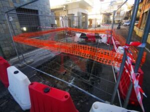 FAVRIA – Dissesto in via Caporal Cattaneo: si indaga sulle cause