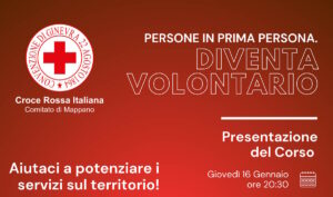 MAPPANO – Croce Rossa Comitato Mappano: parte un nuovo corso per aspiranti volontari