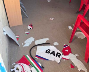 MAPPANO – Vandalizzata la sede della Mappanese (FOTO)