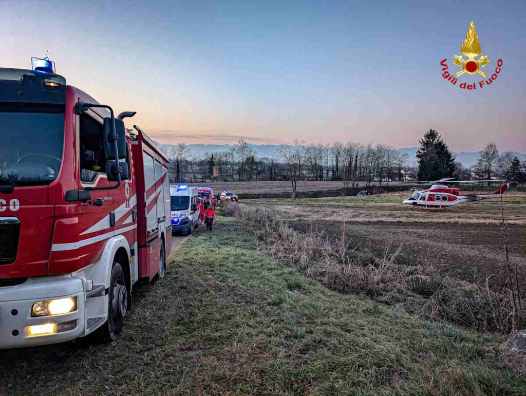SAN RAFFAELE CIMENA – Trovato il corpo senza vita dell'uomo visto nel canale (FOTO) 3 san raffaele cimena cadavere canale 1