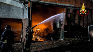 BUSANO – Incendio in azienda agricola: il ringraziamento dei proprietari