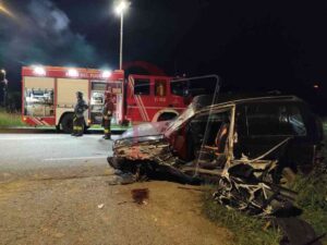 BUSANO/VALPERGA – Incidente sulla Sp13, ferite due donne di Castellamonte e Rivara (FOTO)