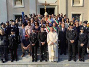 RIBORDONE – Celebrata la Festa dell’Arma dei Carabinieri al Santuario di Prascundù (FOTO)