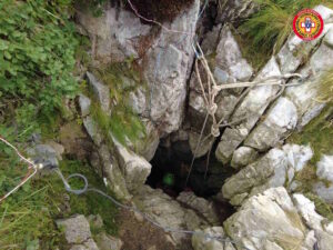 BARBANIA – Estratto lo Speleologo e affidato alle cure del 118