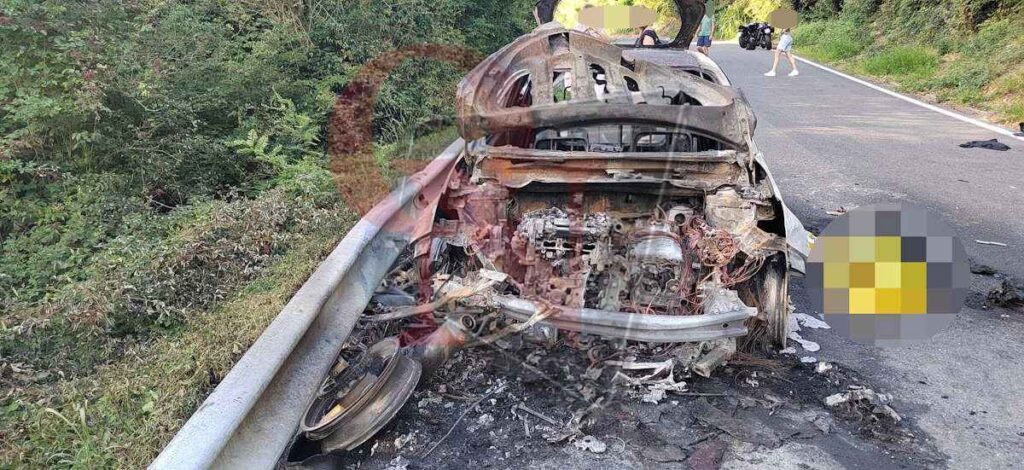 BOLLENGO – Frontale auto e moto sulla Broglina; morto il motociclista (FOTO) 2 bollengo mortale sulla broglina 1 res
