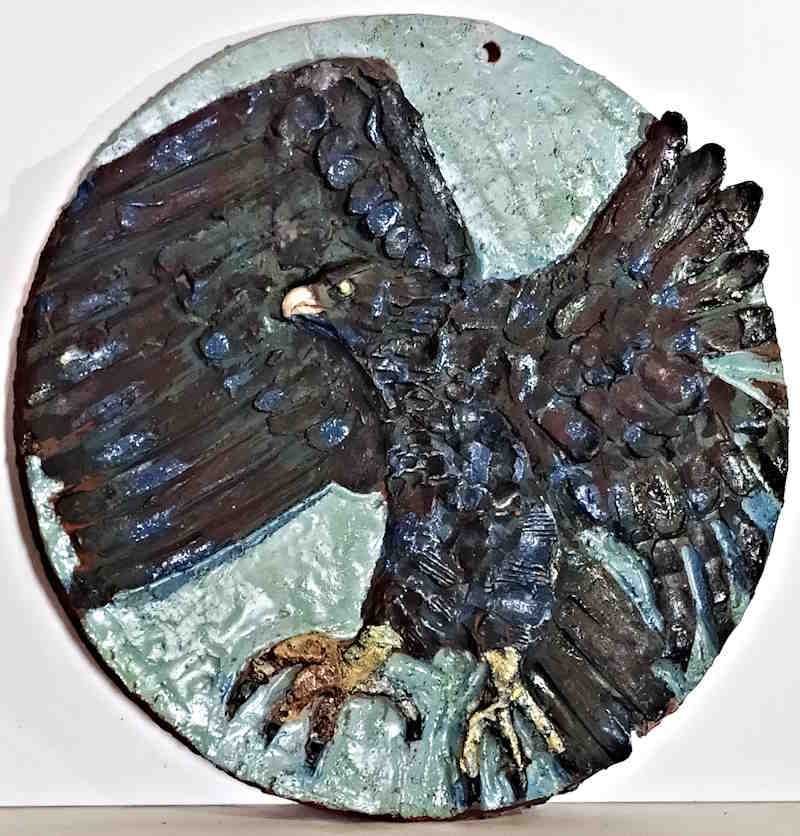aquila alla mostra regno animale di brenno pesci a castellamonte