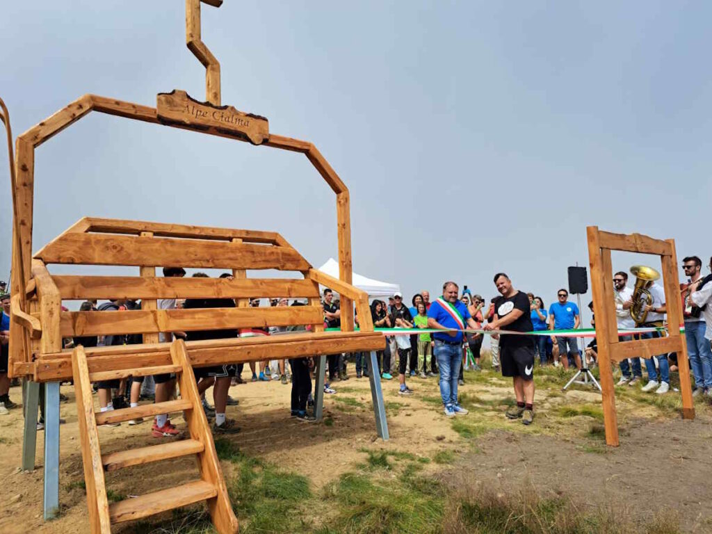 taglio del nastro a Locana per la festa della montagna