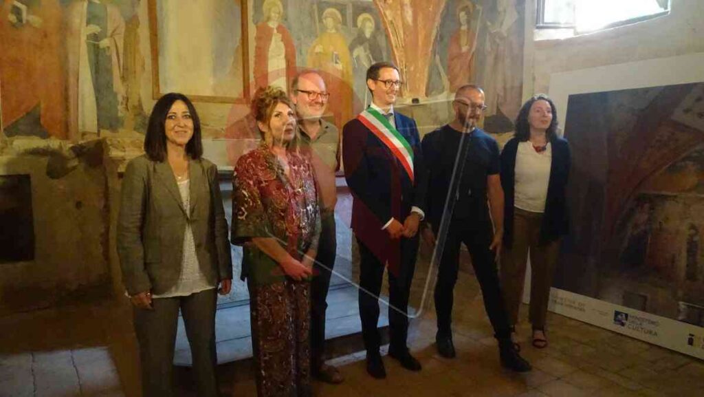 Presenti a Prascorsano per l'inaugurazione dei restauri della Chiesa
