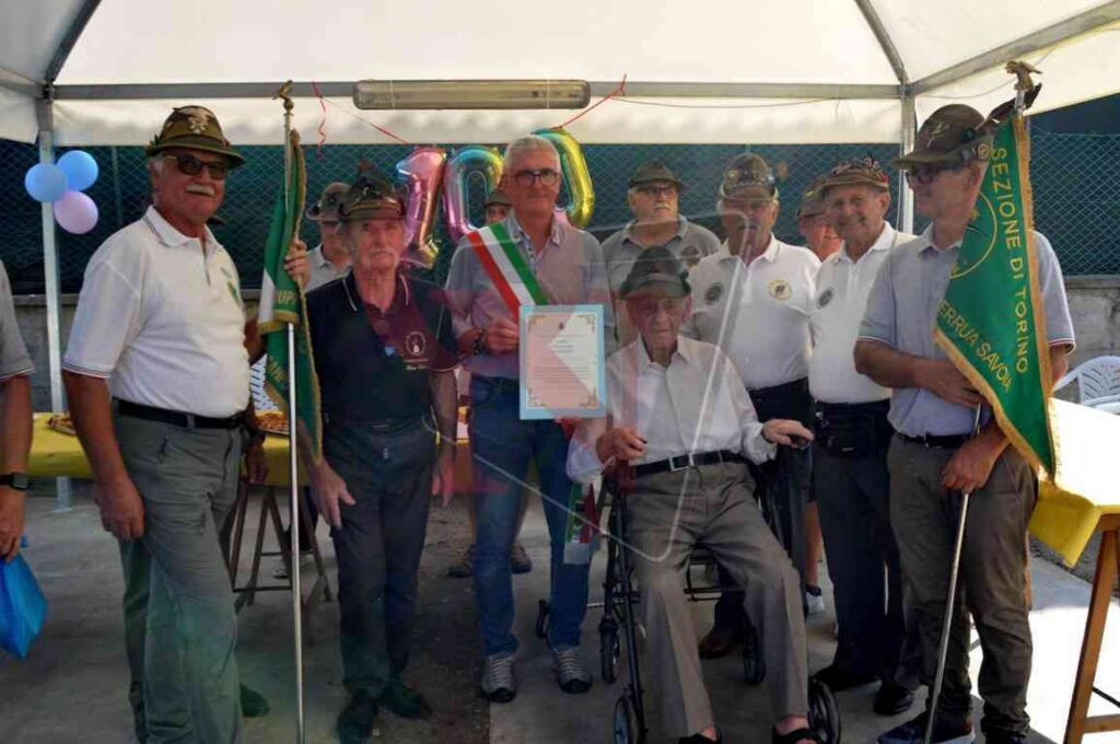 compleanno di Marino Magnetti Vernai a San Francesco al campo