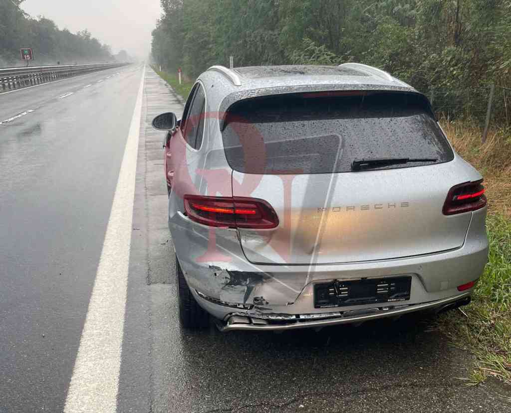 incidente in autostrada a5 tra scarmagno e san giorgio
