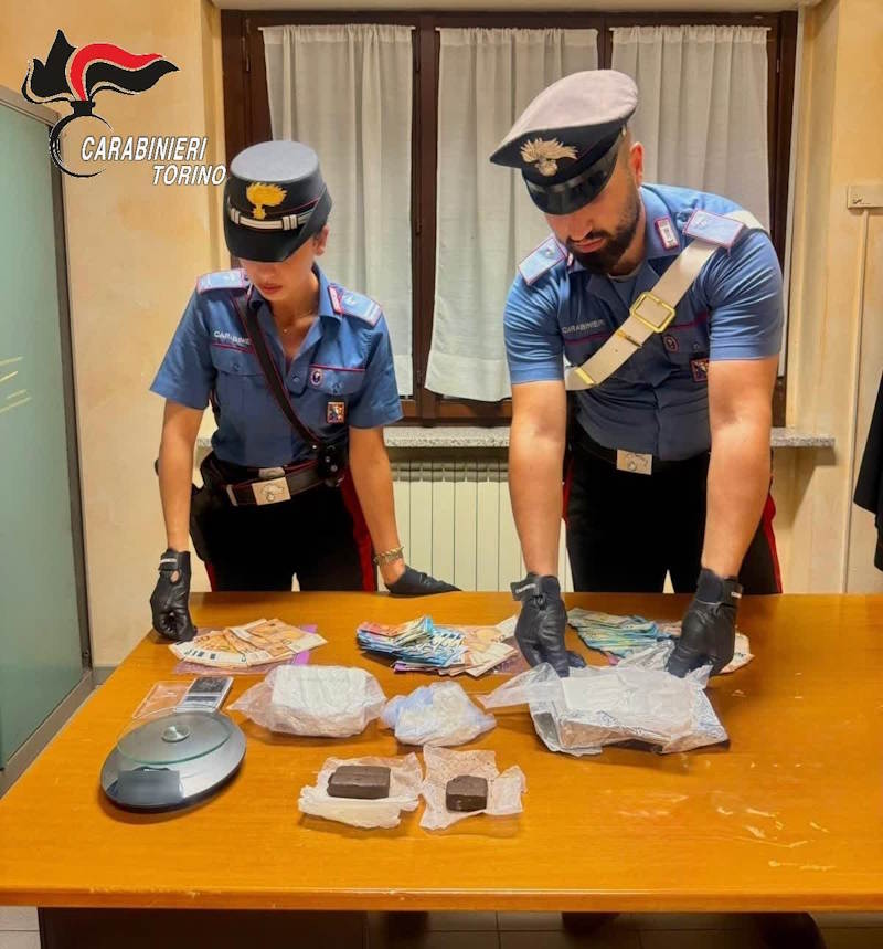 Strambino spacciatori al lago sirio: una coppia arrestata