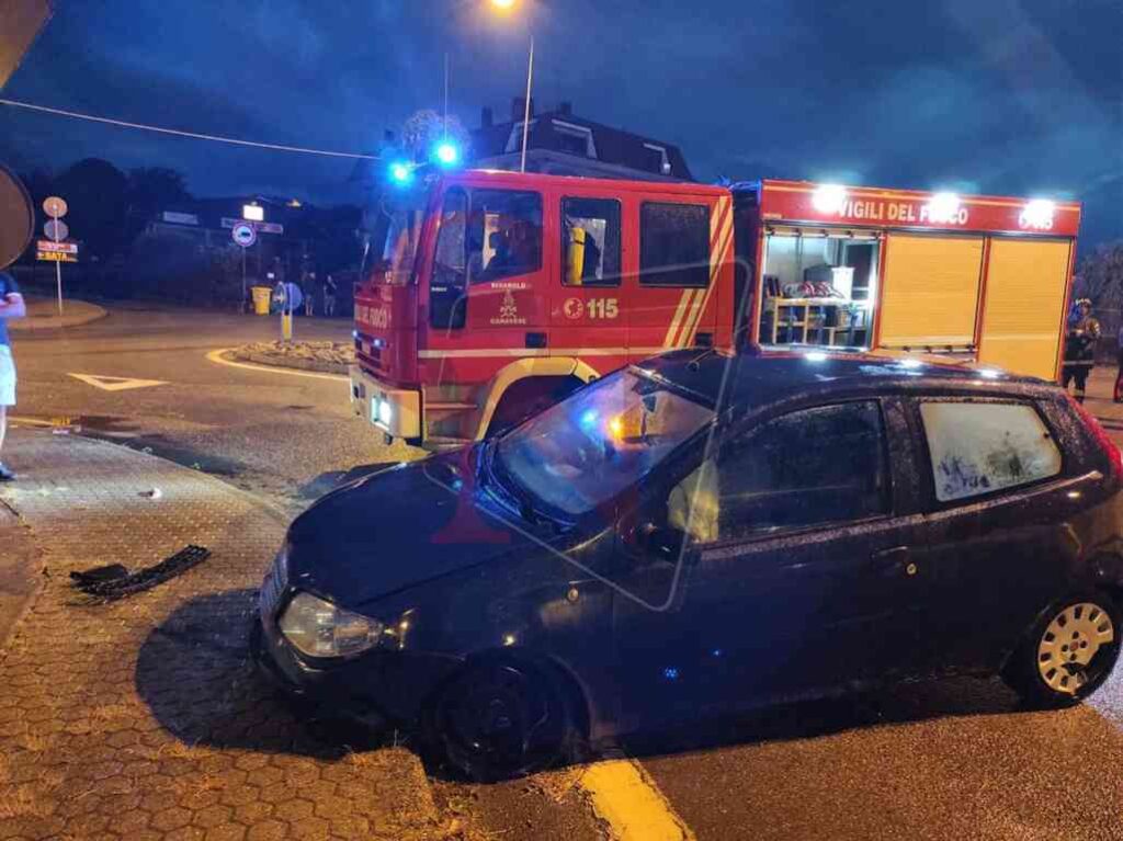 incidente a Valperga località san martino