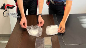 VOLPIANO – Arrestato 27enne per detenzione di cocaina ai fini di spaccio