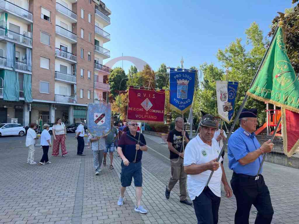 Diverse associazioni hanno partecipato alla festa di san rocco a Volpiano
