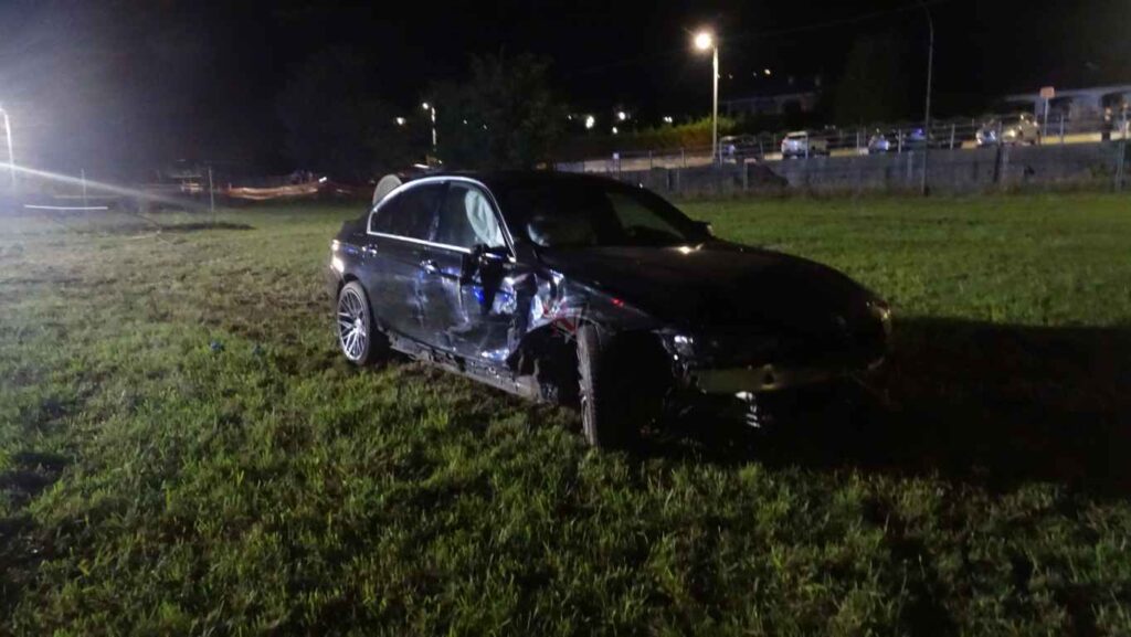 Castellamonte frazione spineto incidente