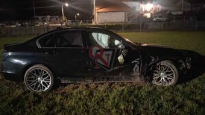 CASTELLAMONTE –  Fraz. Spineto: scontro tra 2 auto sulla Sp58 (FOTO E VIDEO)