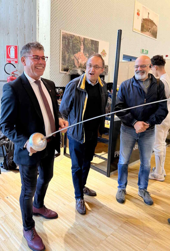 agliè tanti sindaci agli open di scherma