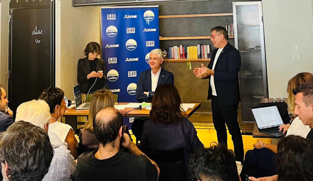 Il consigliere regionale bartoli ha portato il suo saluto ad Azione