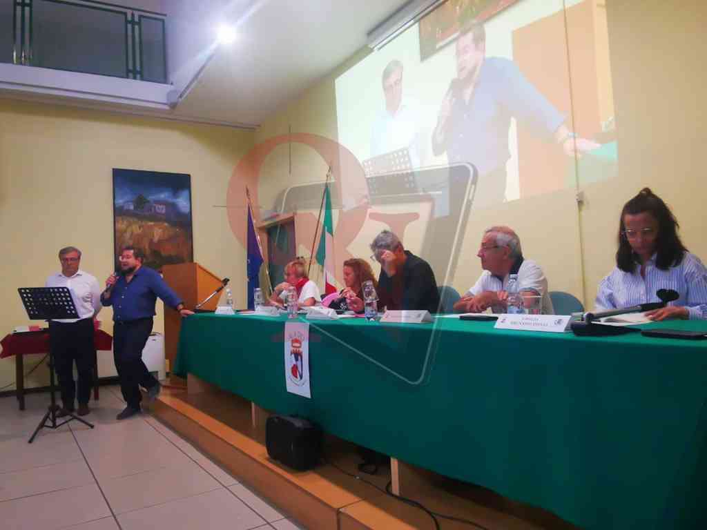 la giuria che a castellamonte ha decretato i vincitori del premio aladei