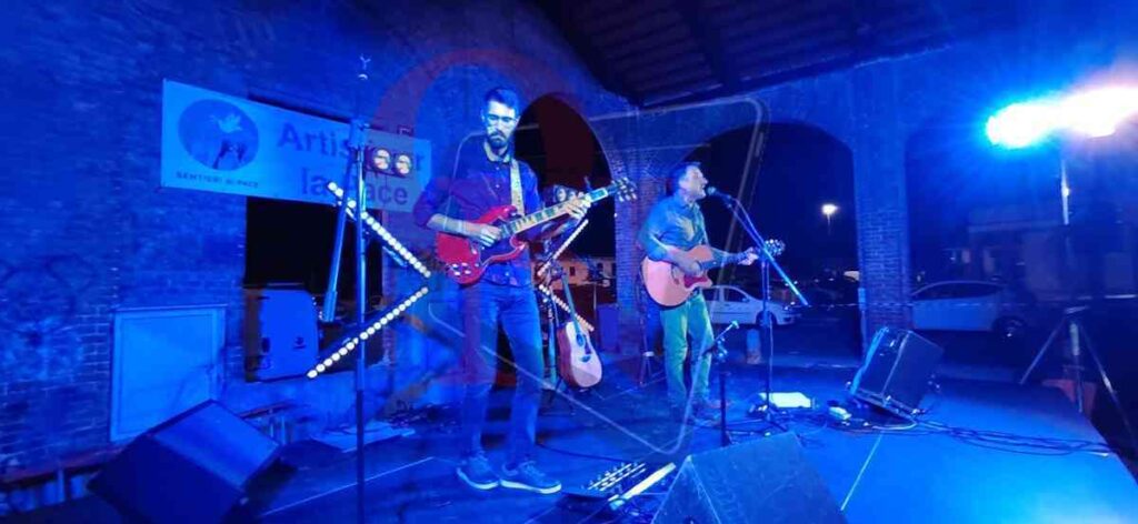 a castellamonte il giorno prima di cammin'arte, il concerto per la pace