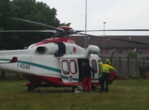 SAN BENIGNO CANAVESE – 75enne investito, ricoverato al CTO