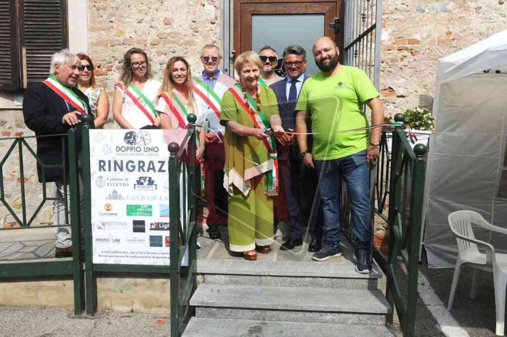 feletto inaugurata la ludoteca doppio uno