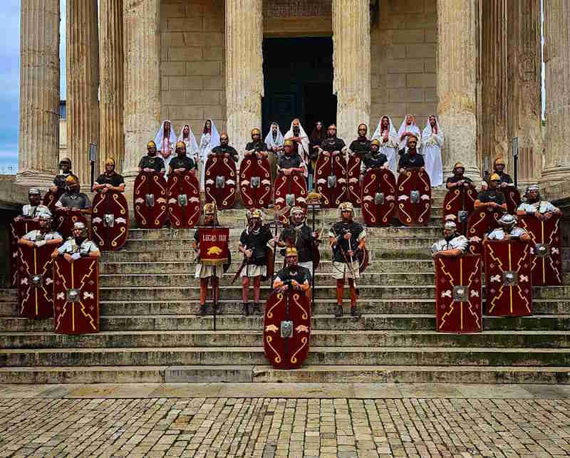 i figuranti della quarta legio di ivrea a torino