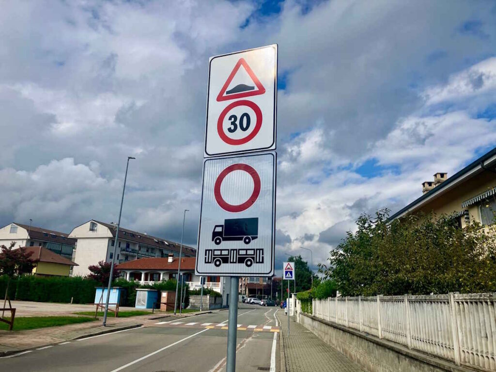 mappano transito vietato nel centro abitato