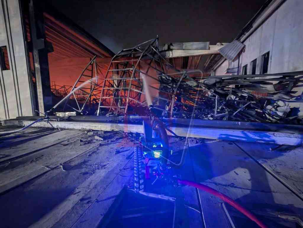 incendio all'eurostamp di pianezza