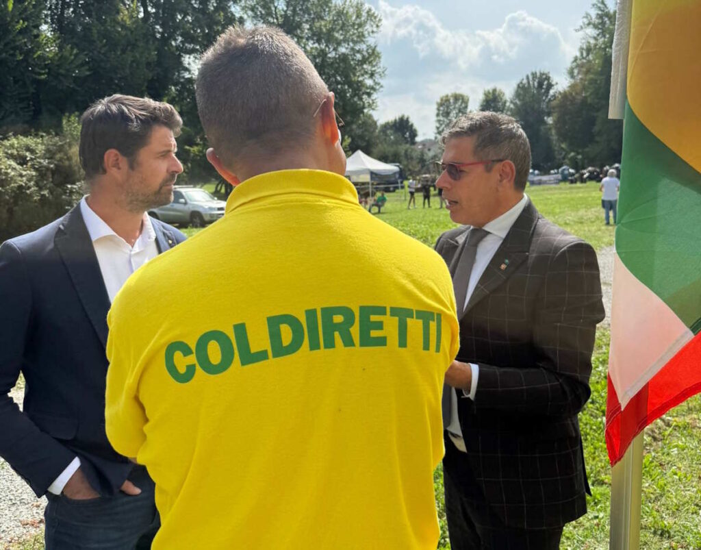 coldiretti a rivara alla fiera autunnale