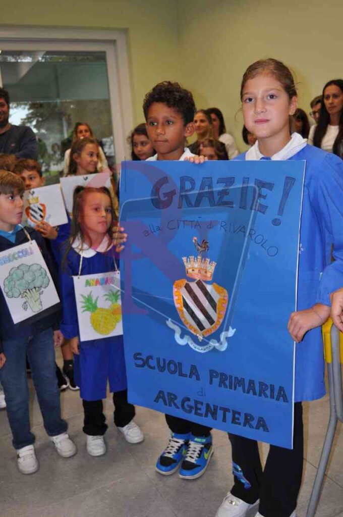 inaugurazione mensa ad argentera Rivarolo Canavese