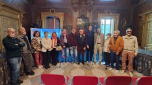 RIVAROLO CANAVESE – A Palazzo Lomellini, Luis Miguel Fissore della Famija Piemonteisa, Sunchales (FOTO)