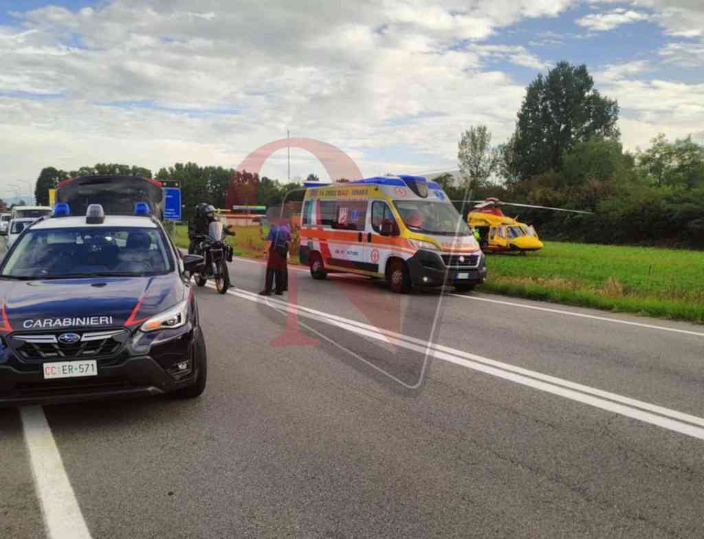 robassomero incidente croce reale