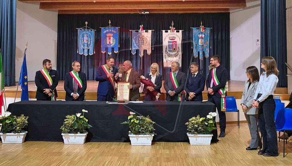 Agliè cittadinanza onoraria ad Angelo Pilia