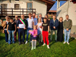 CASTELLAMONTE – Il Sindaco Mazza in visita da Raimonda Ruffatto per i suoi 100 anni