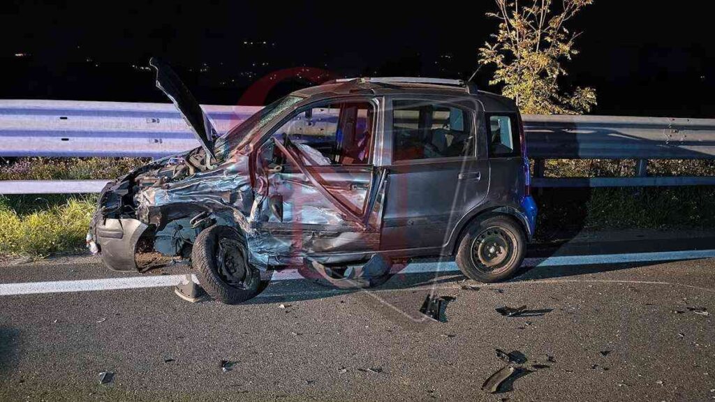 Castellamonte 2 feriti nell'incidente sulla Pedemontana