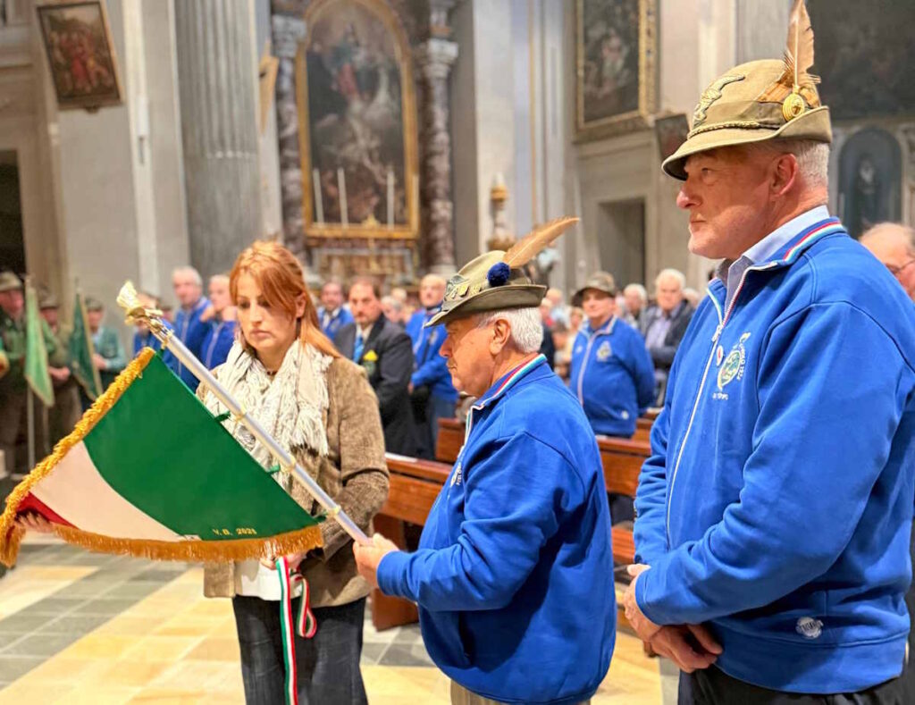 oltre al gagliardetto nominata la madrina