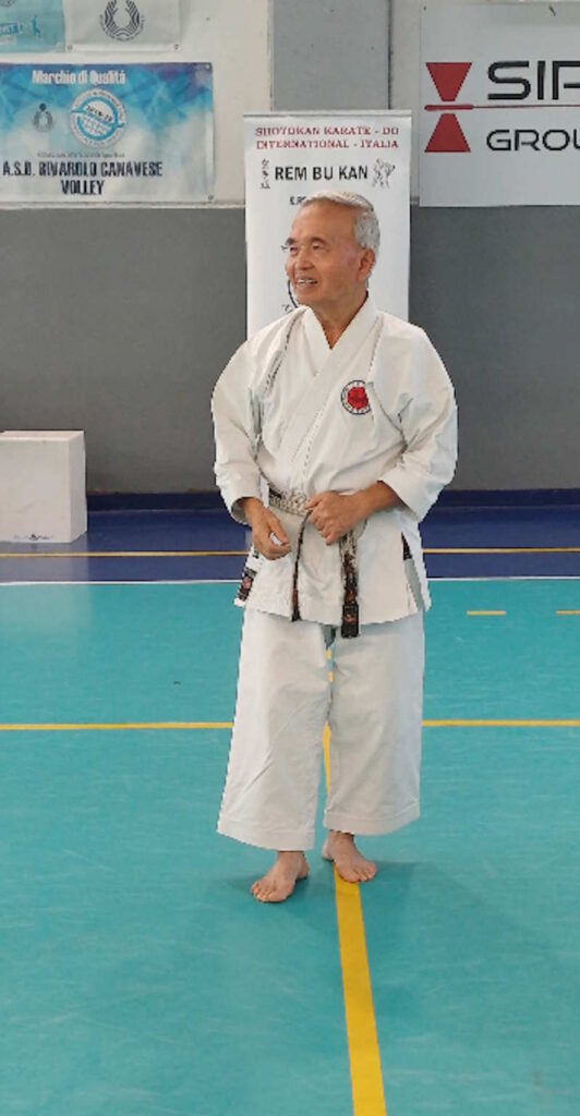 rivarolo il maestro miura al raduno rem bu kan