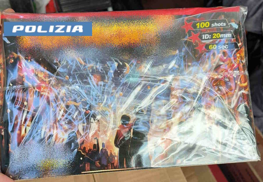 settimo torinese a casa di parenti fuochi d'artificio