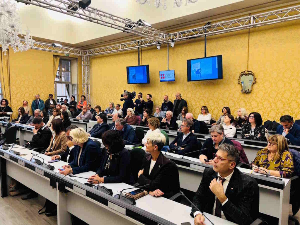 aula per la prima giornata regionale dell'ascolto